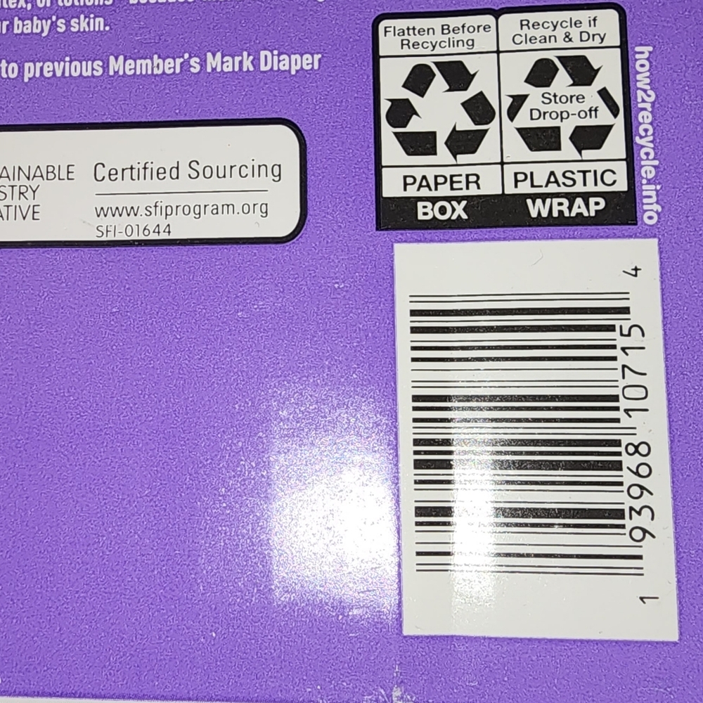Member's mark baby diapers